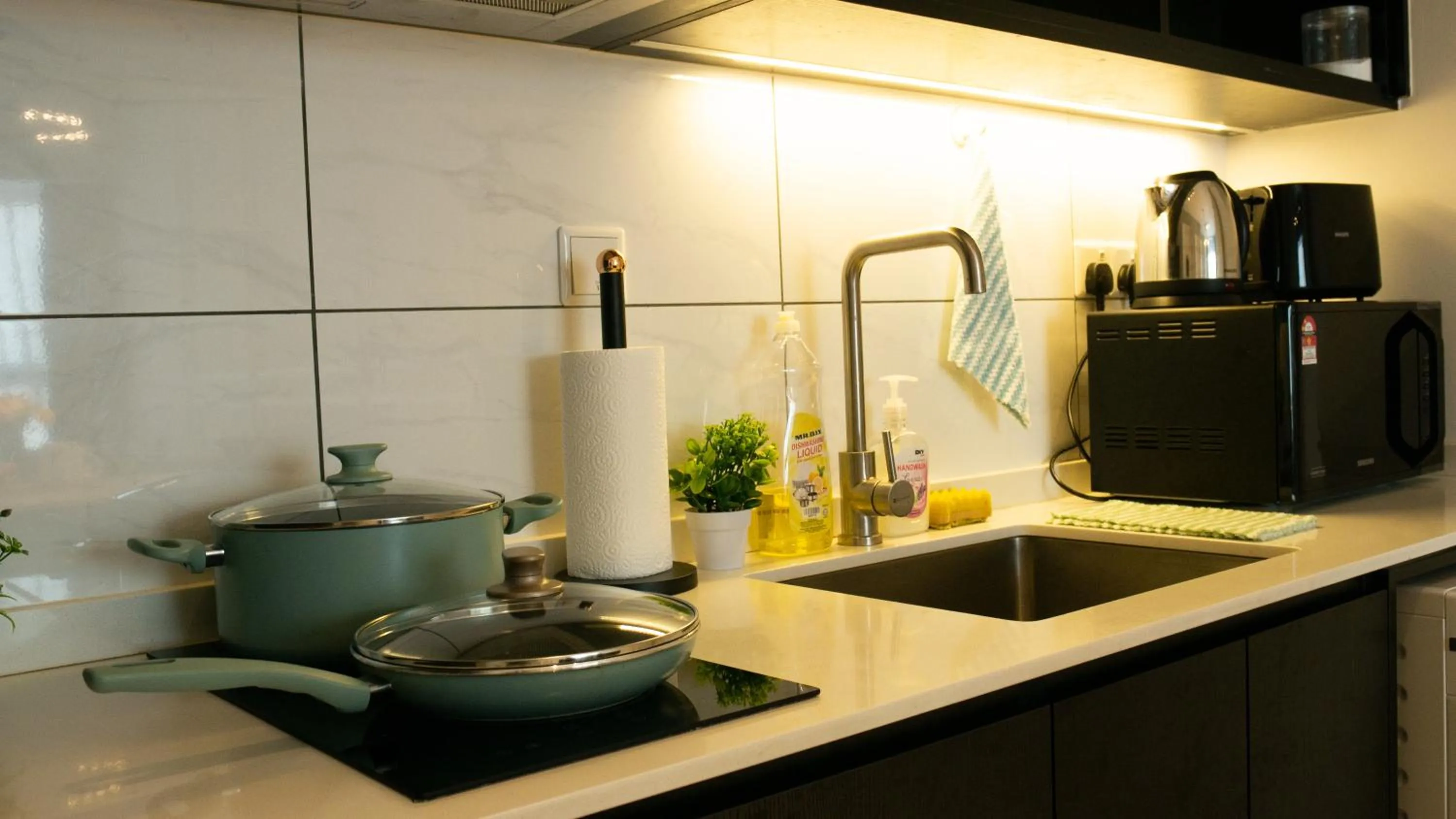 Kitchen or kitchenette in Axon Residence KLCC - AX HOME
