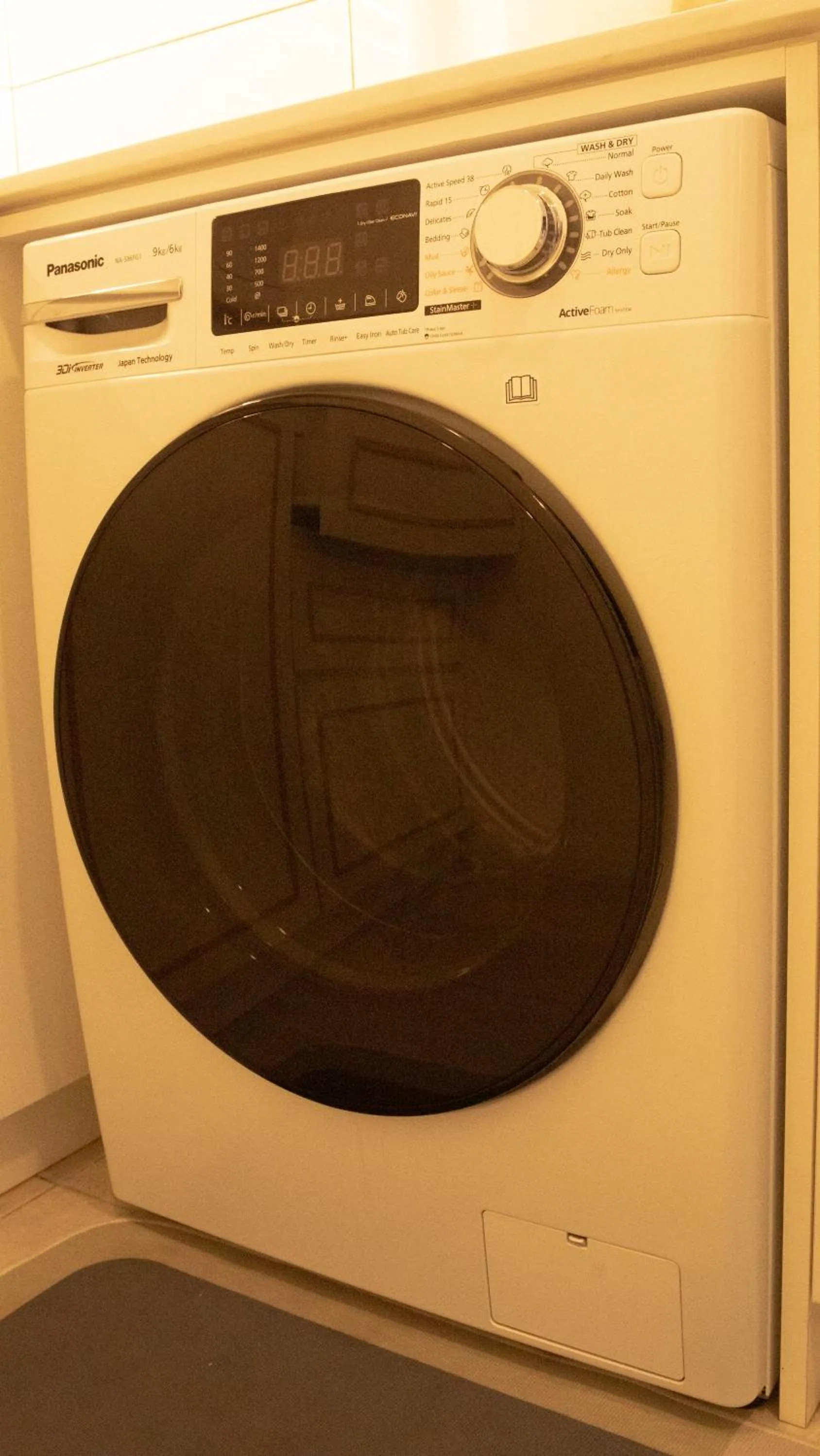 washing machine in Axon Residence KLCC - AX HOME