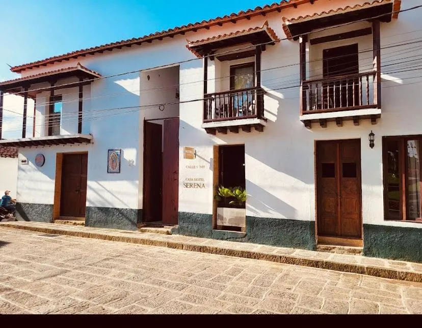 Facade/entrance in Casa Hotel Serena