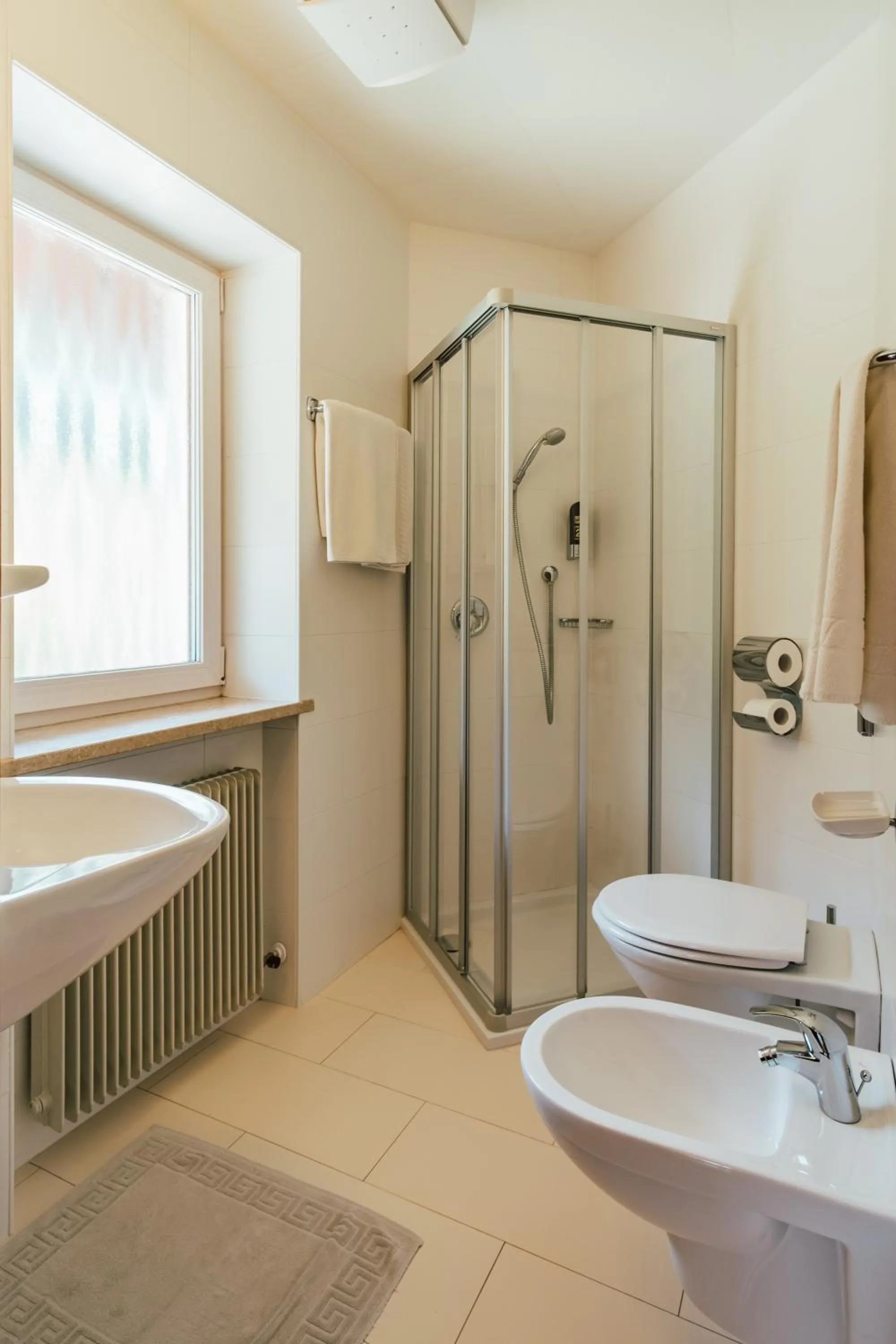 Shower in Hotel Residence Griesfeld