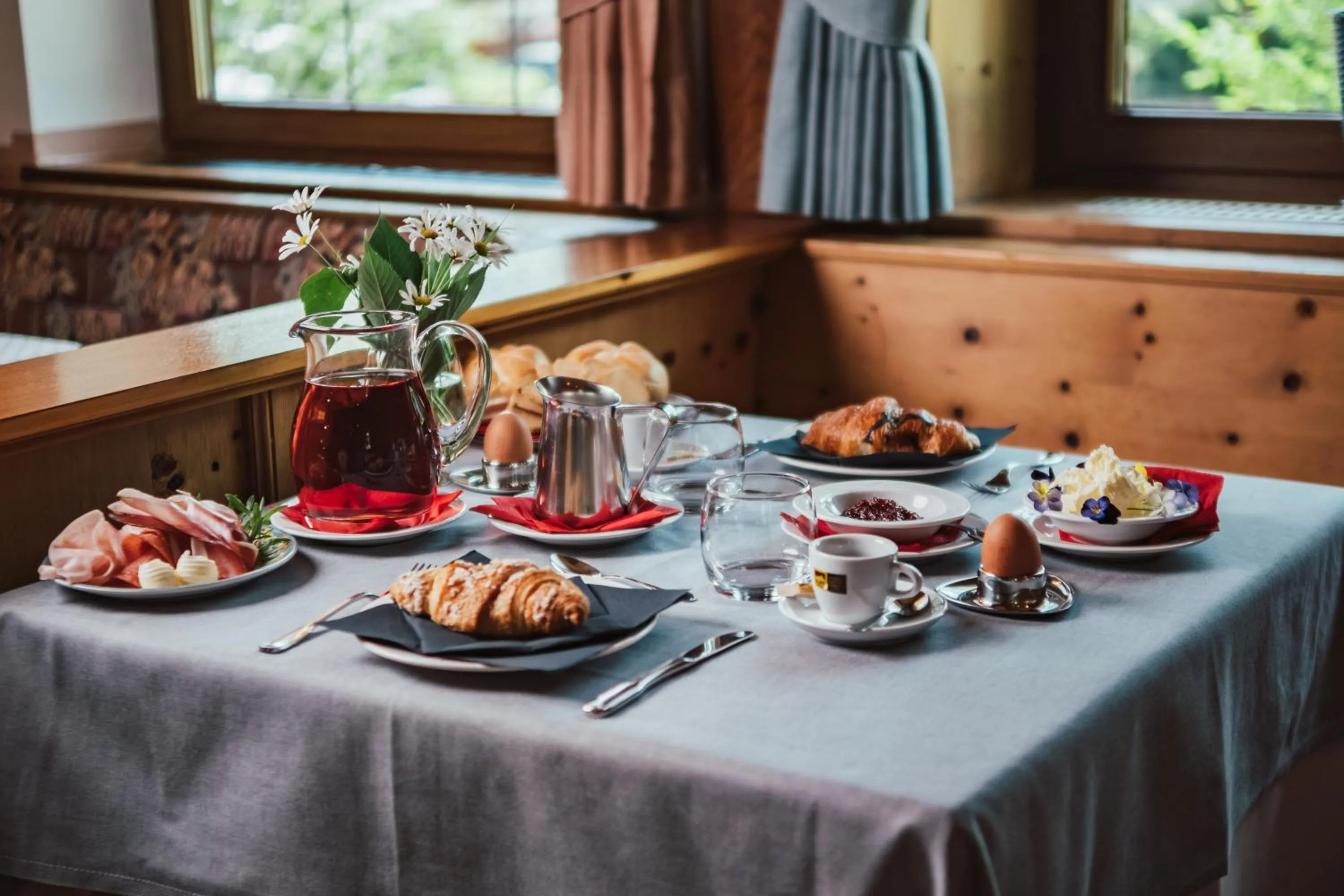 Food and drinks in Hotel Residence Griesfeld