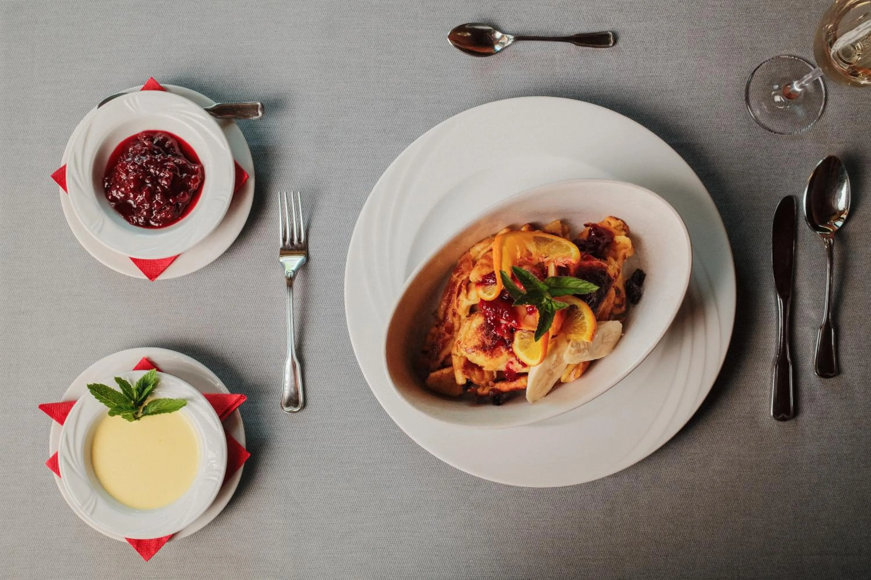 Food and drinks in Hotel Residence Griesfeld