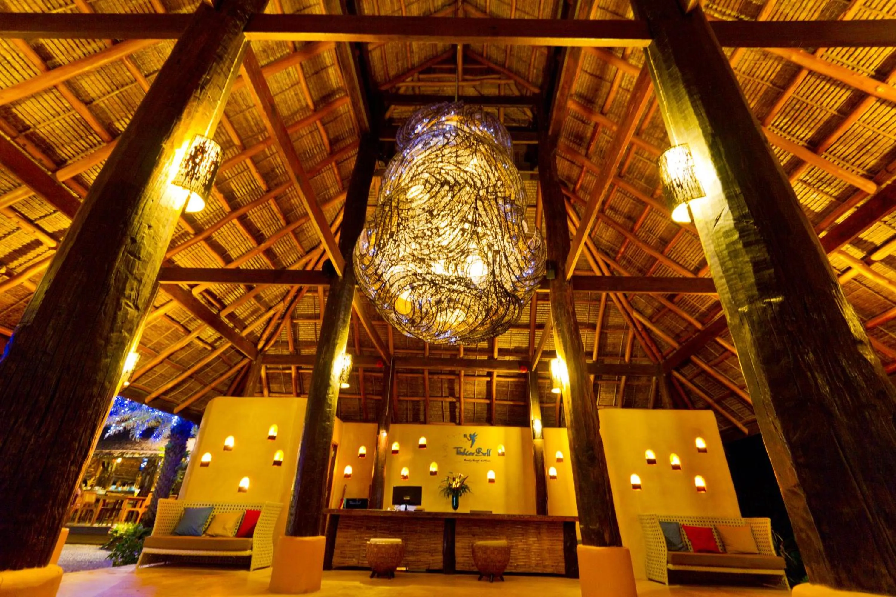 Communal lounge/ TV room in Tinkerbell Resort @ Koh Kood