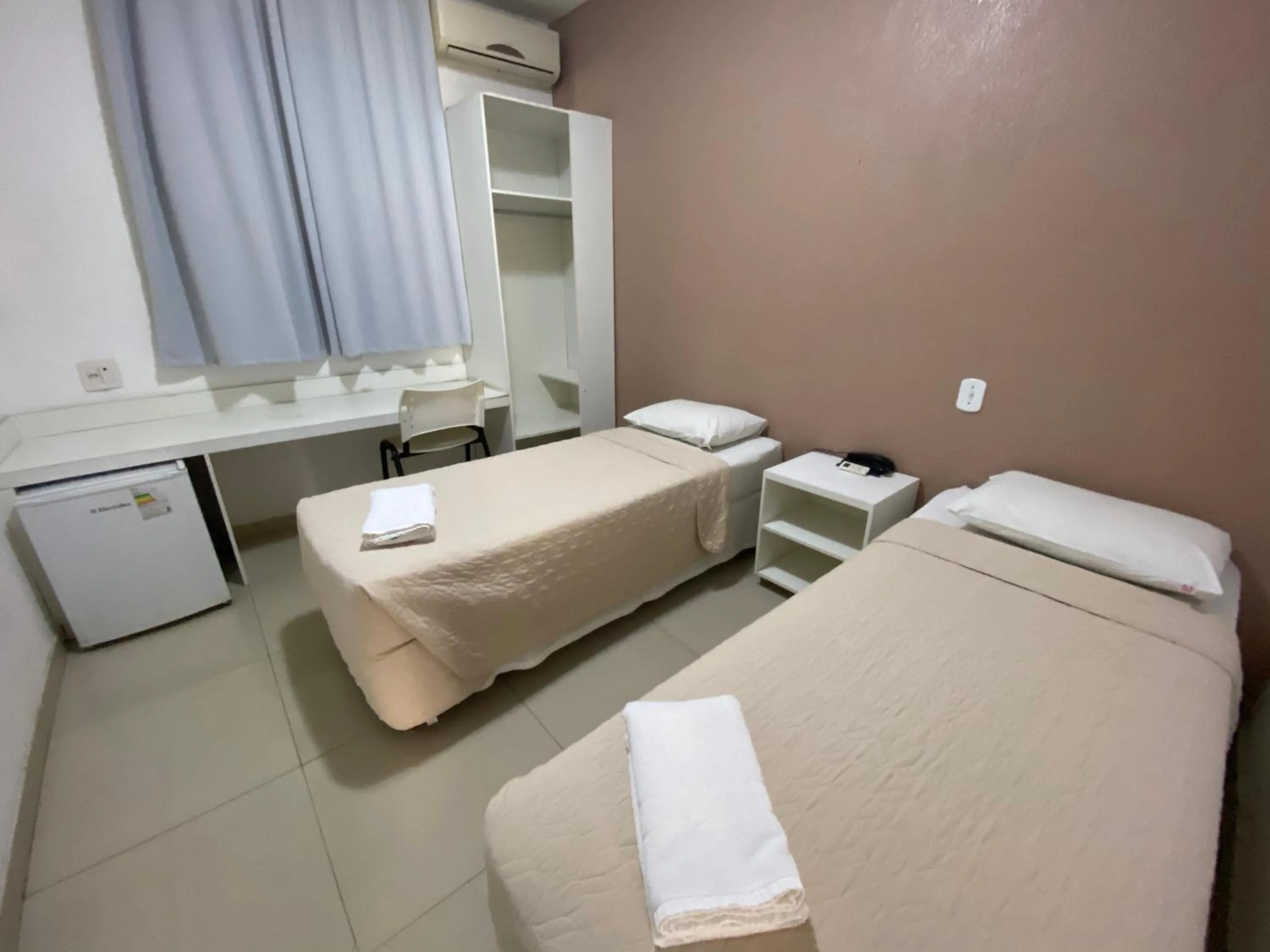 Bed in Hotel Ryad Express