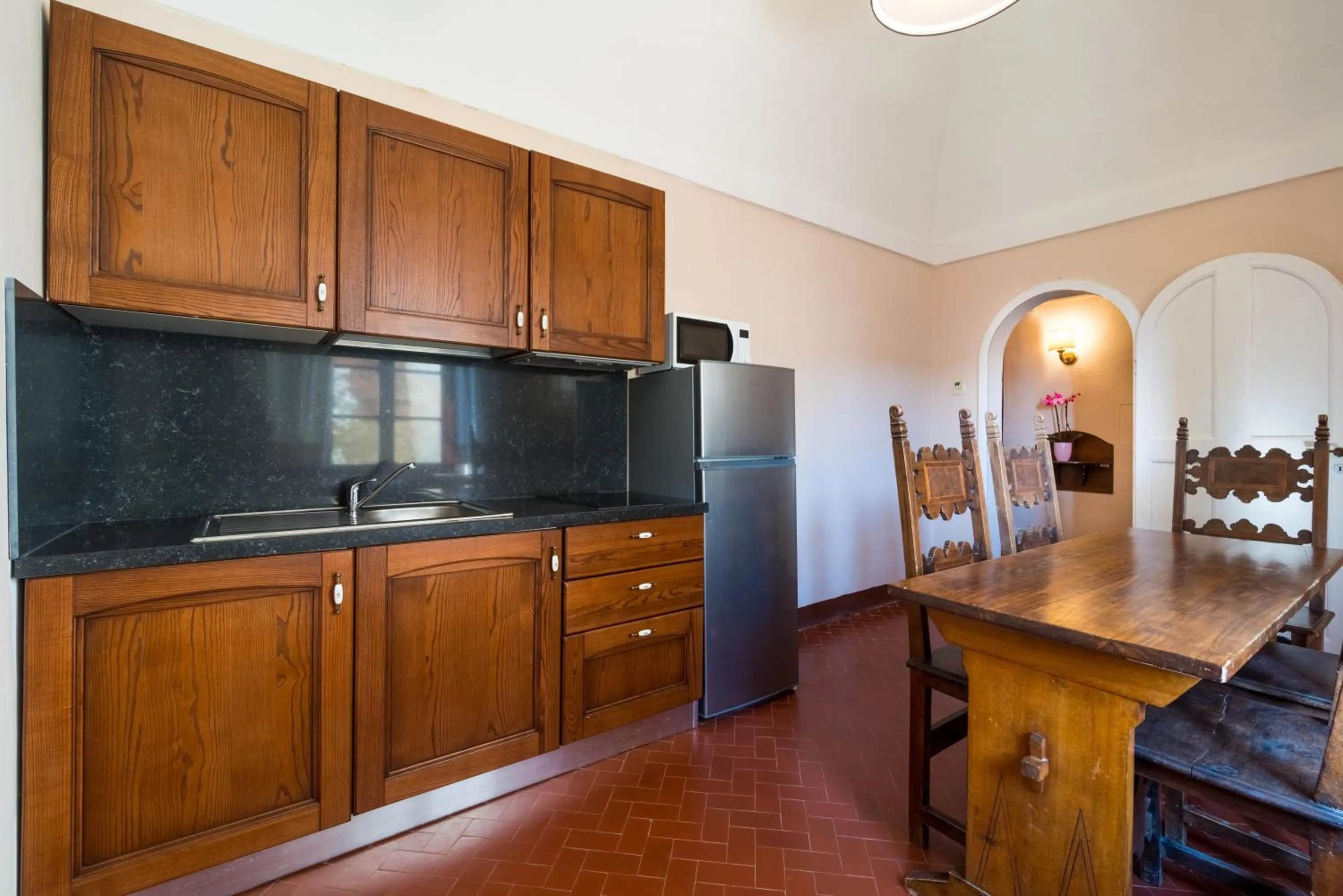 Kitchen or kitchenette in Certosa di Pontignano Residenza d'Epoca - Place of Charme