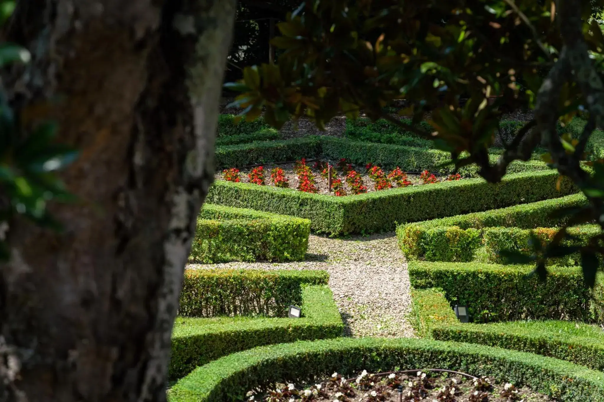 Garden view in Certosa di Pontignano Residenza d'Epoca - Place of Charme Garden view in Certosa di Pontignano Residenza d'Epoca - Place of Charme
