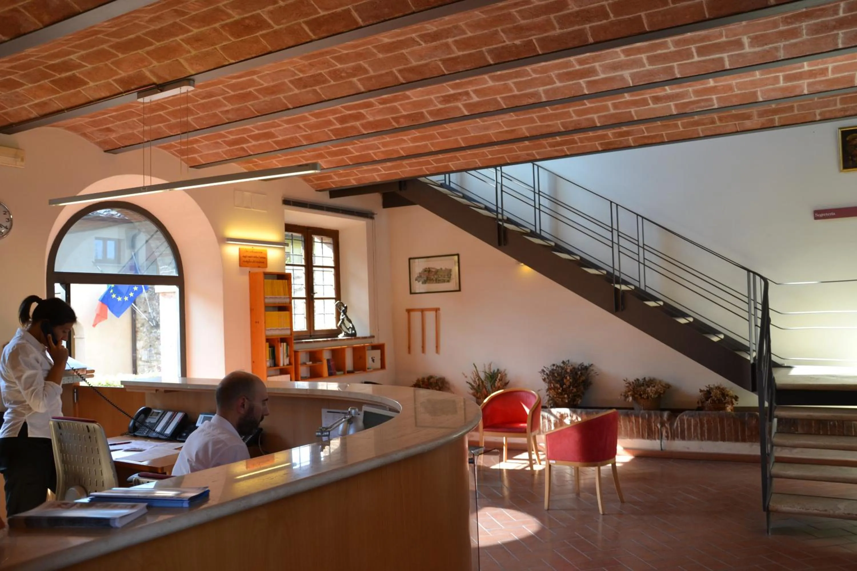 Lobby or reception in Certosa di Pontignano Residenza d'Epoca - Place of Charme