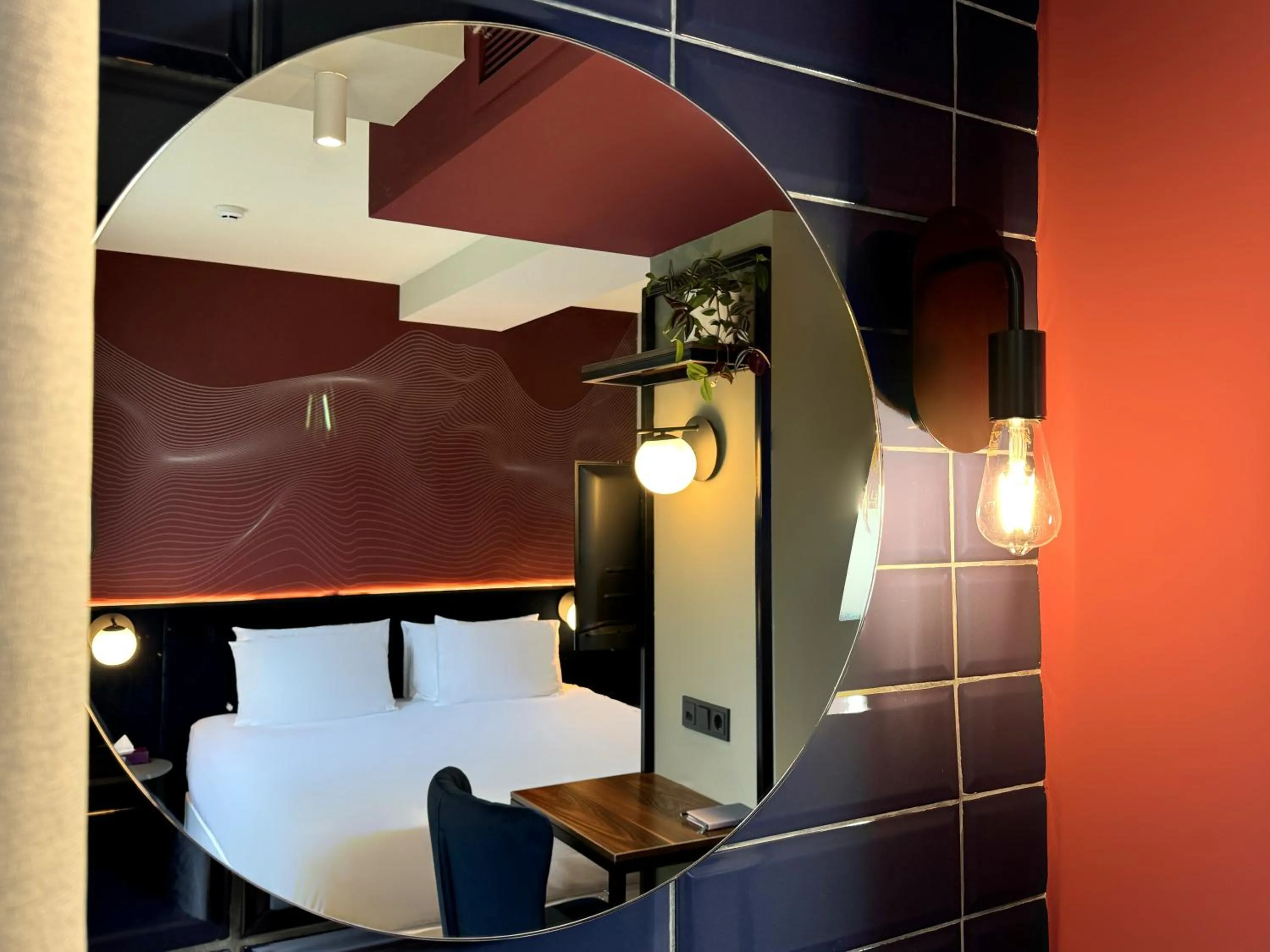 Decorative detail, Bed in Design Hotel & Private Spa - Tbilisi Edition