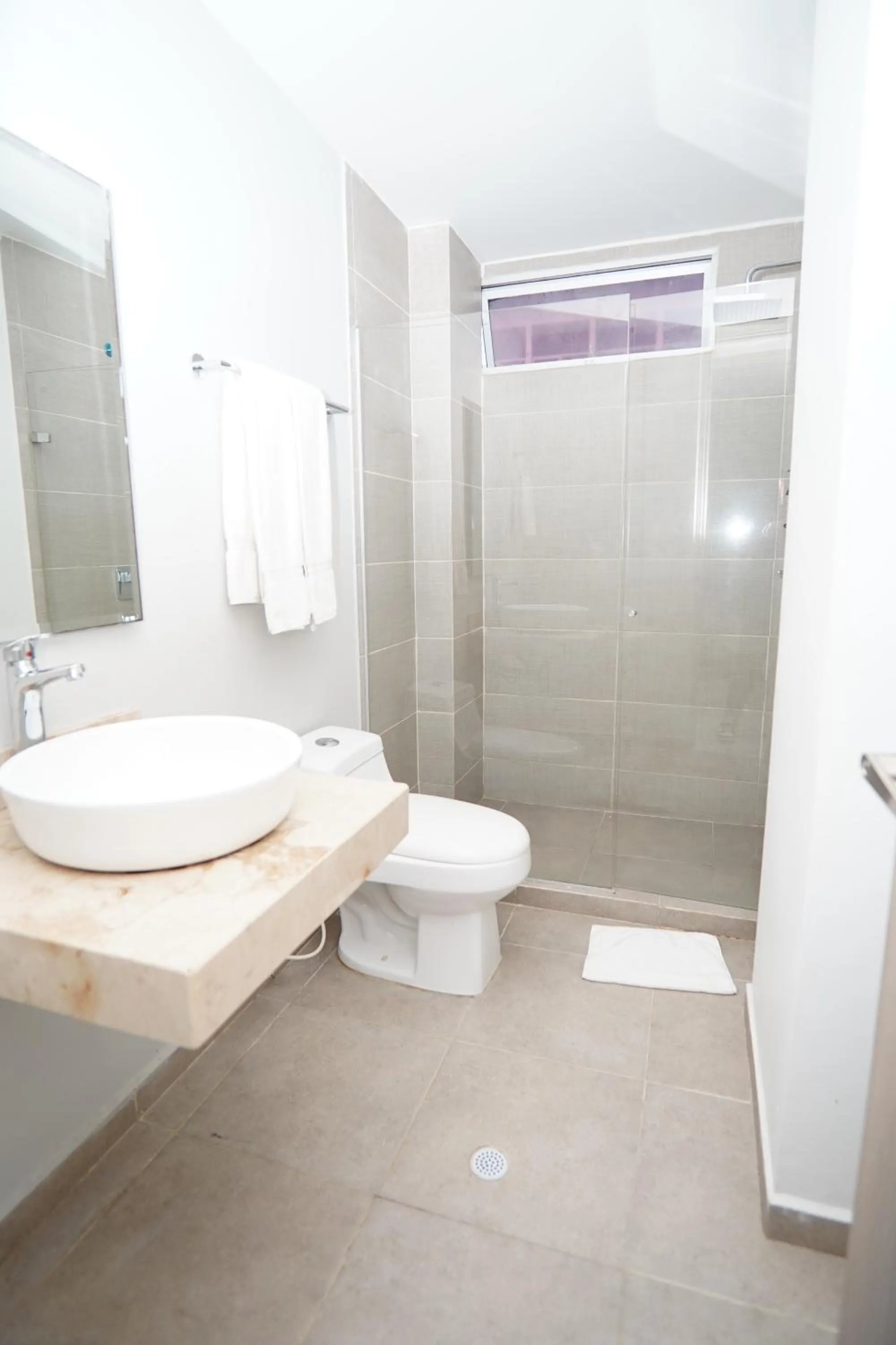Shower in Hotel OR Suite