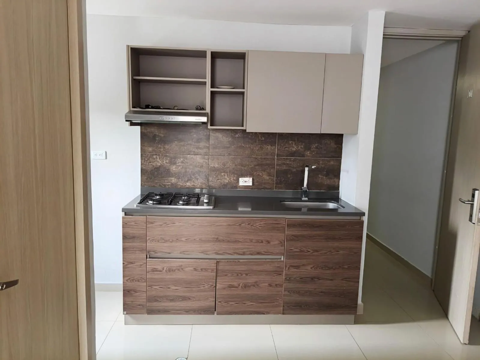 Kitchen or kitchenette in Hotel OR Suite