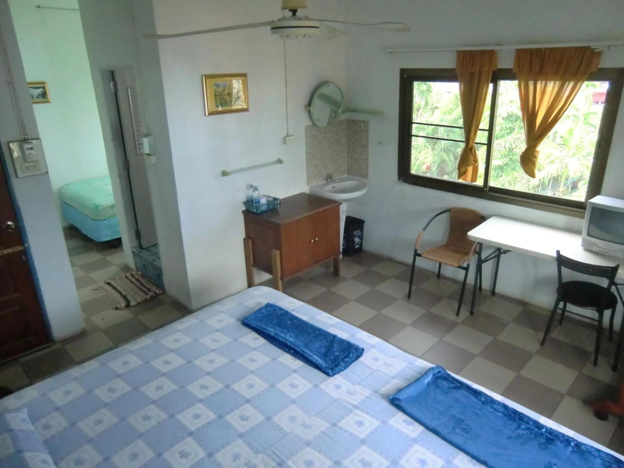 Decorative detail, Bed in Residence House