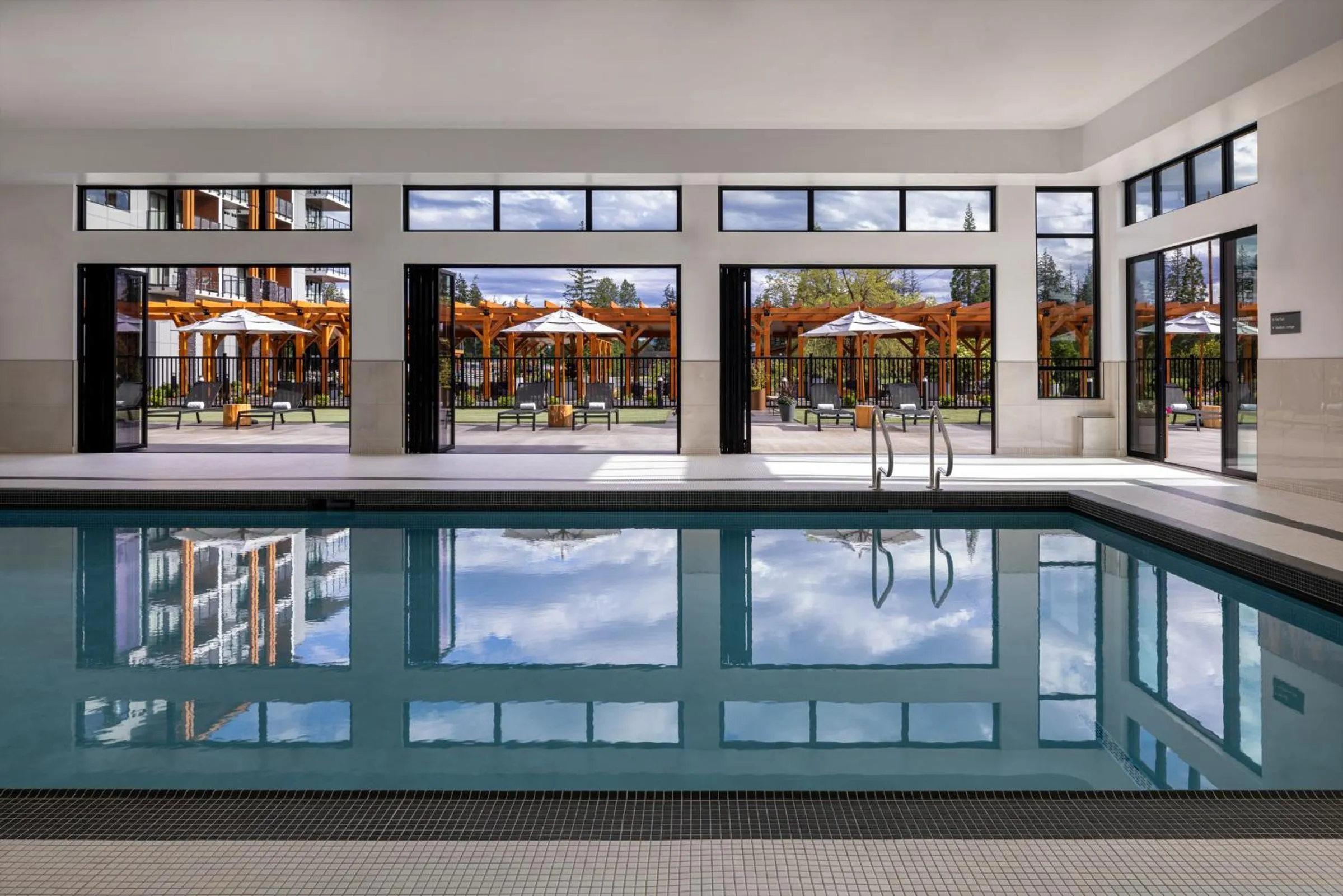 Pool view in Naturally Pacific Resort