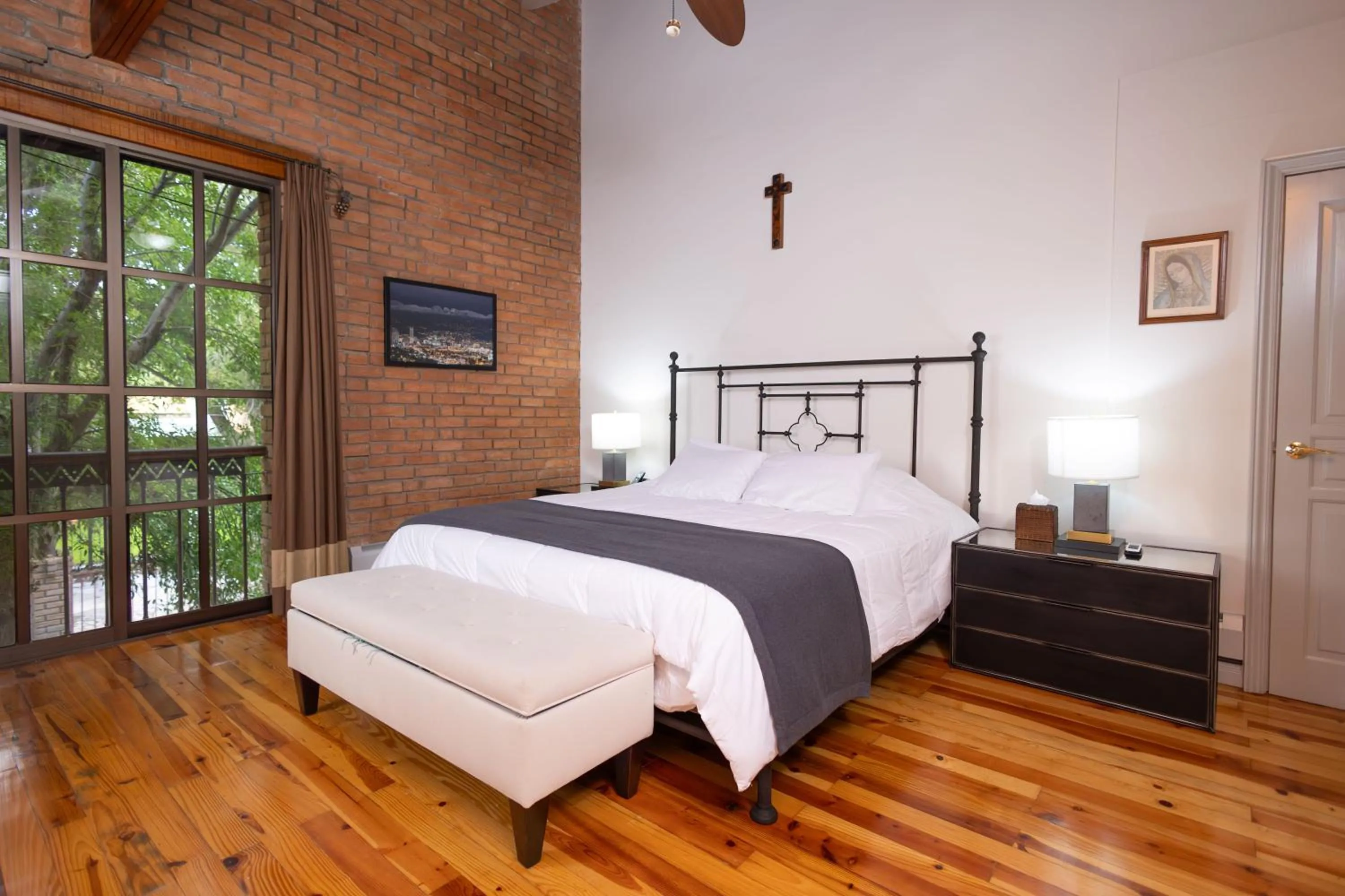 Bed in Casa Rincón by Lumina