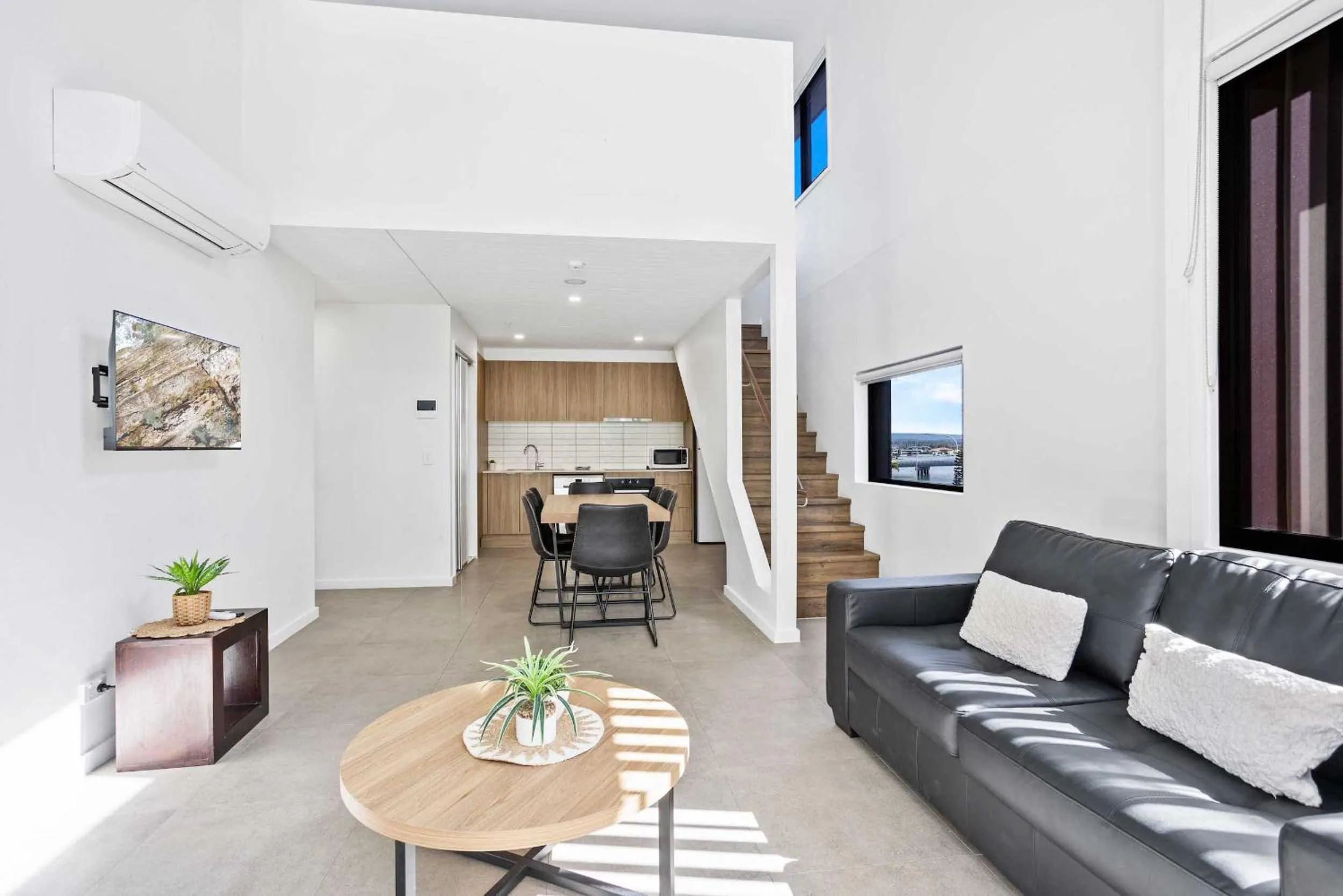Living room in The Aubrey Boutique Apartments - Hosted by Coastal Letting Co.