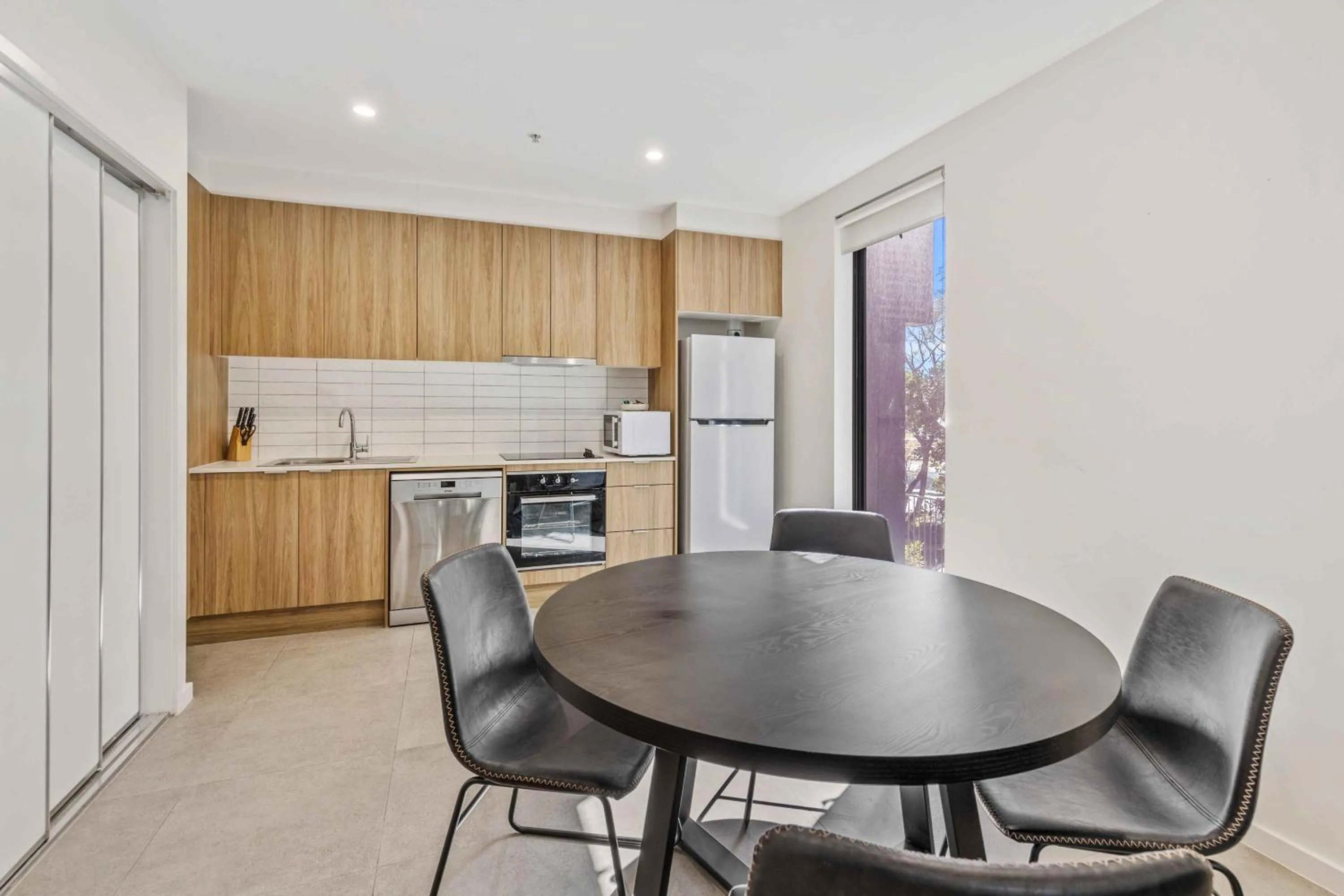 Kitchen or kitchenette in The Aubrey Boutique Apartments - Hosted by Coastal Letting Co.
