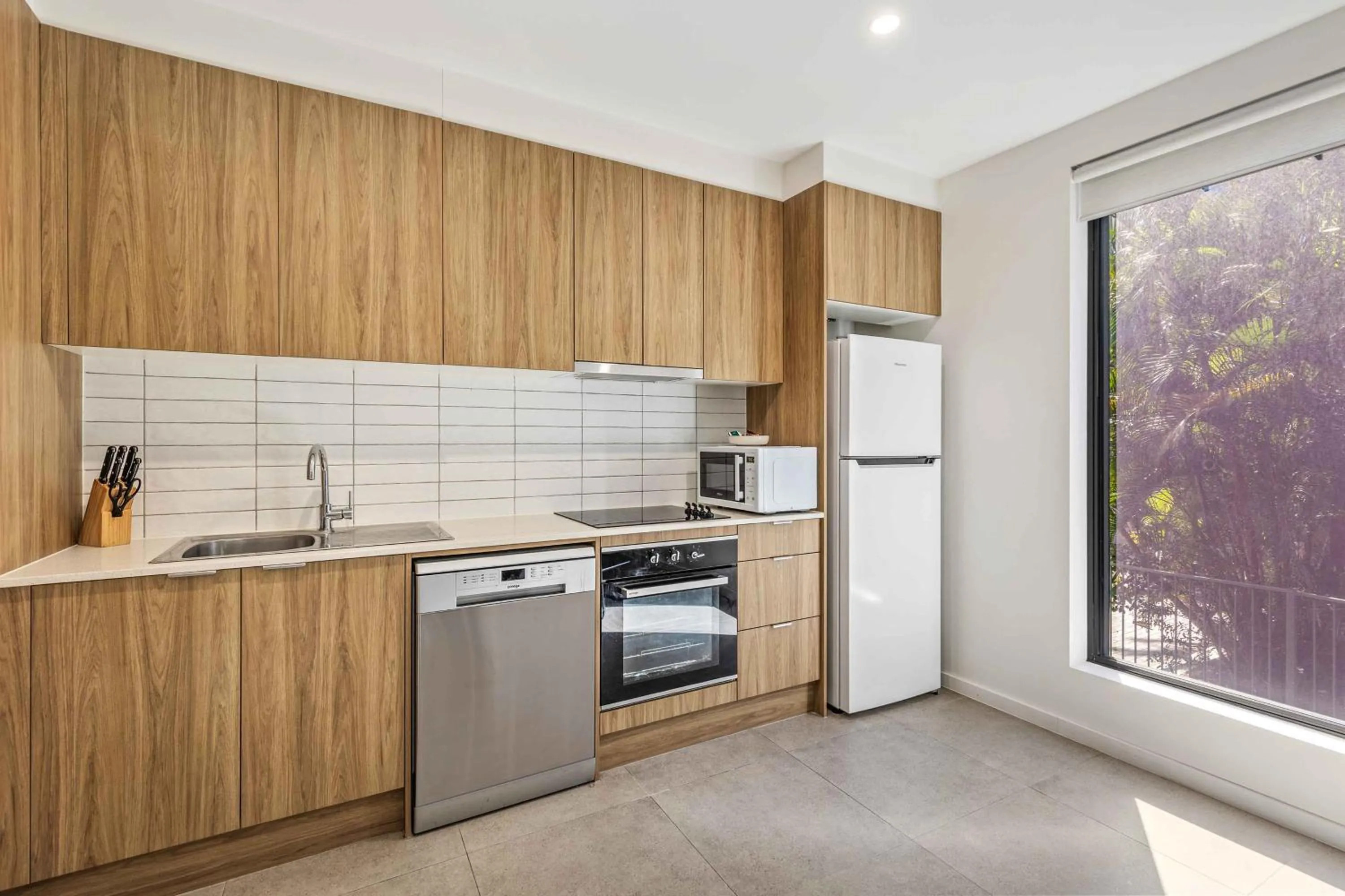 Kitchen or kitchenette in The Aubrey Boutique Apartments - Hosted by Coastal Letting Co.