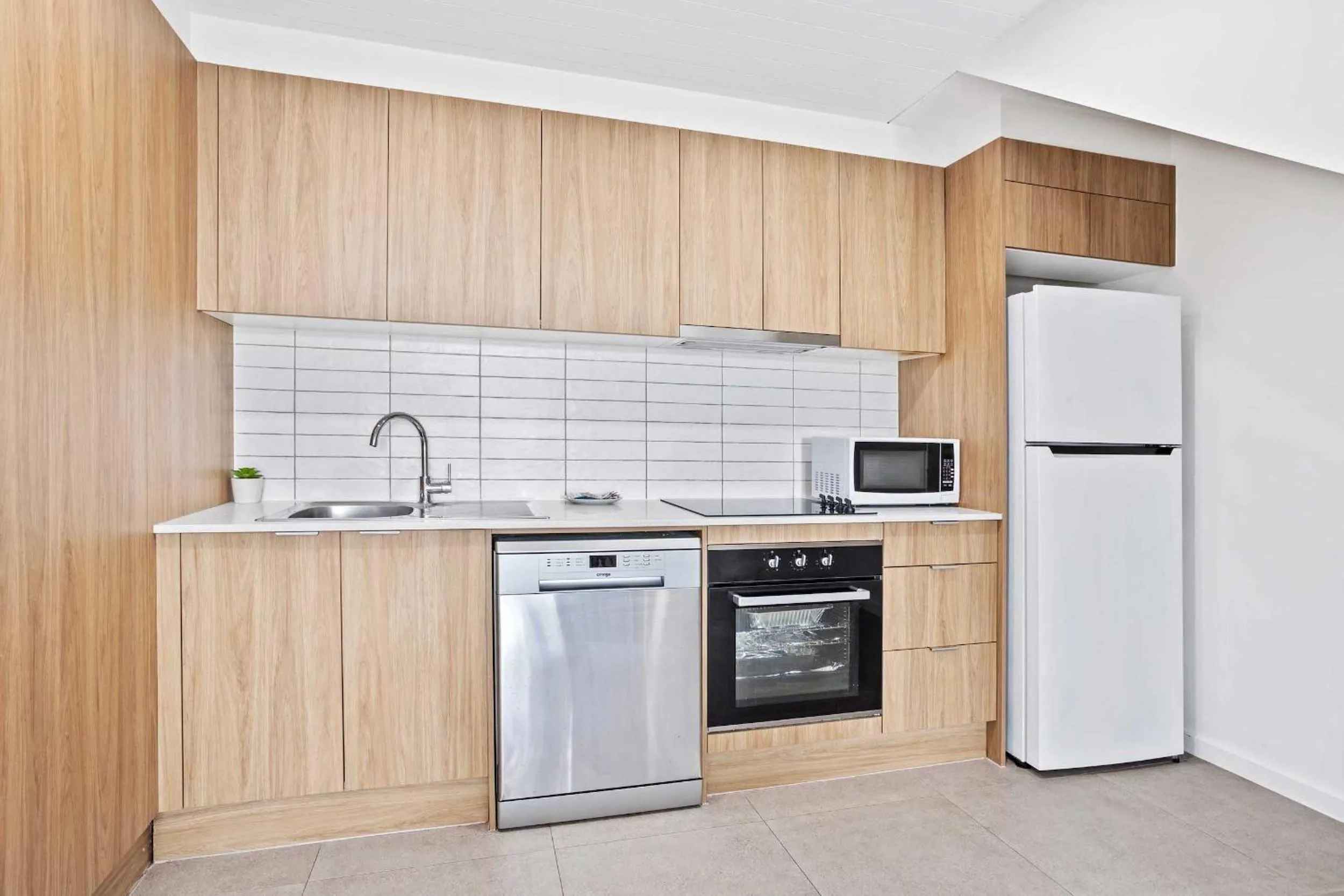 Kitchen or kitchenette in The Aubrey Boutique Apartments - Hosted by Coastal Letting Co.