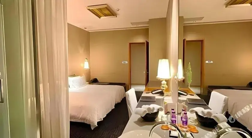 Bed in Guangzhou Carat Hotel Bed in Guangzhou Carat Hotel