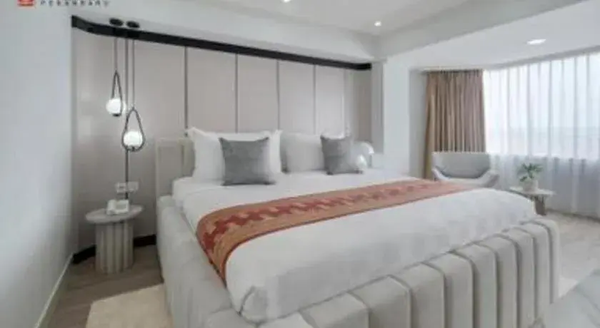 Bed in Hotel Pangeran Bed in Hotel Pangeran