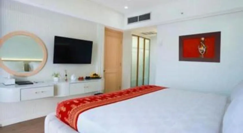 Bed in Hotel Pangeran