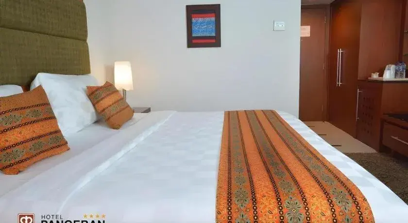 Bed in Hotel Pangeran Bed in Hotel Pangeran