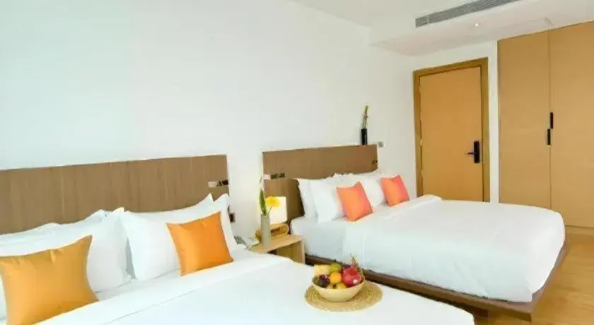 Bed in Seven Zea Chic Hotel Bed in Seven Zea Chic Hotel