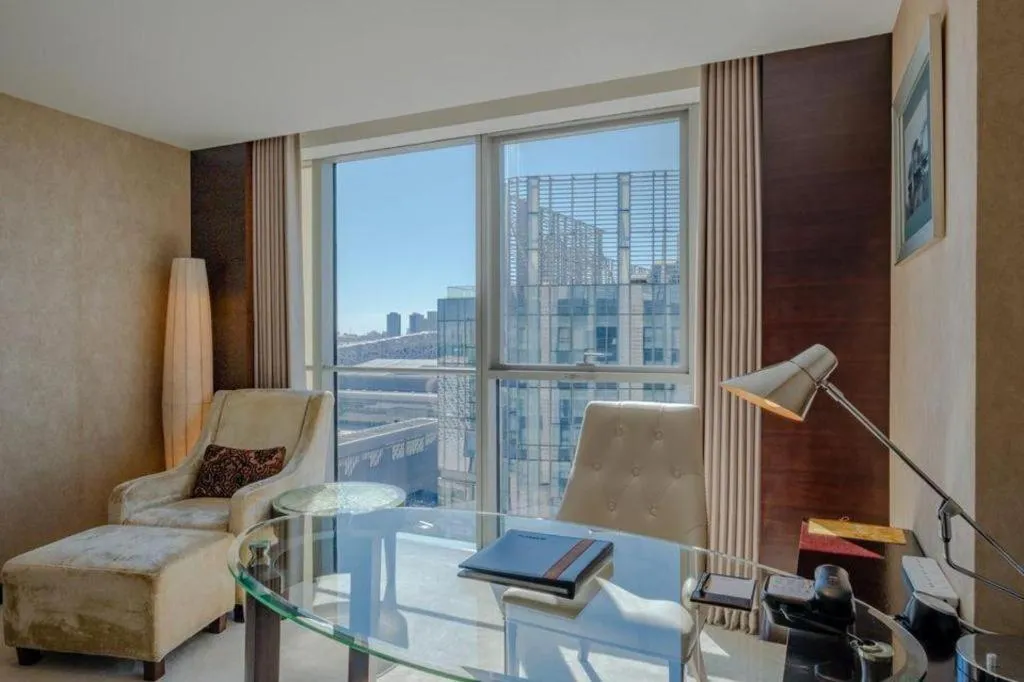 Bed in China National Convention Center Grand Hotel