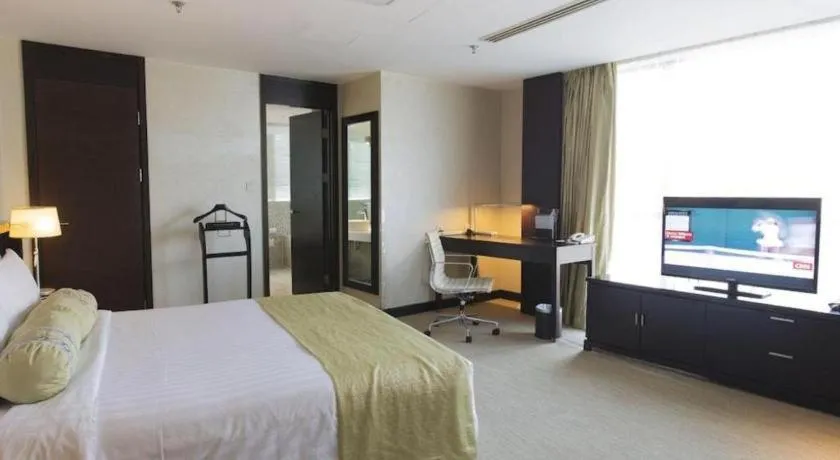 Bed in China National Convention Center Grand Hotel