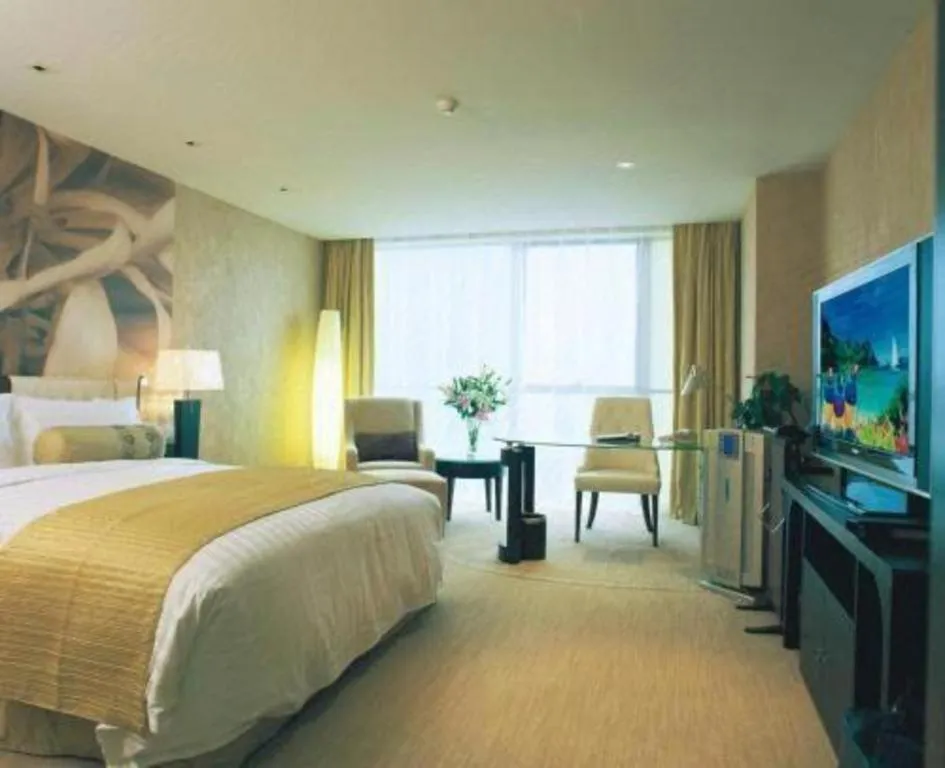 Bed in China National Convention Center Grand Hotel