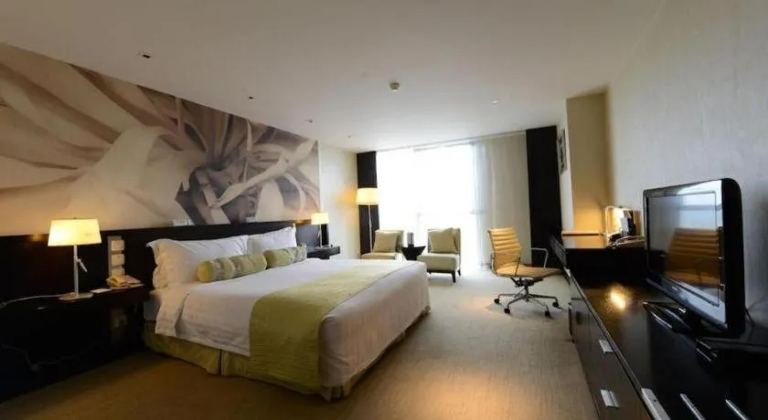 Bed in China National Convention Center Grand Hotel