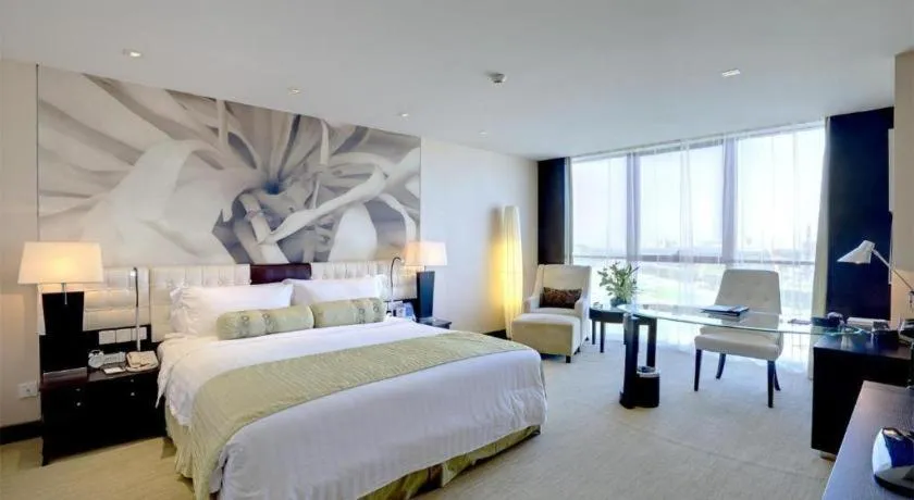 Bed in China National Convention Center Grand Hotel