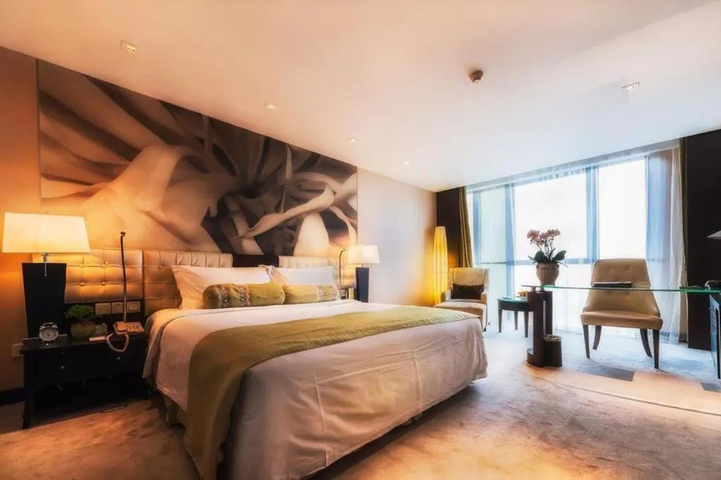 Bed in China National Convention Center Grand Hotel