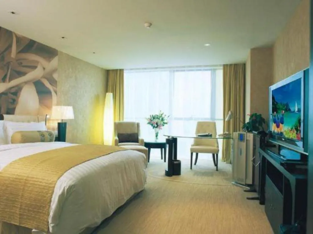 Bed in China National Convention Center Grand Hotel