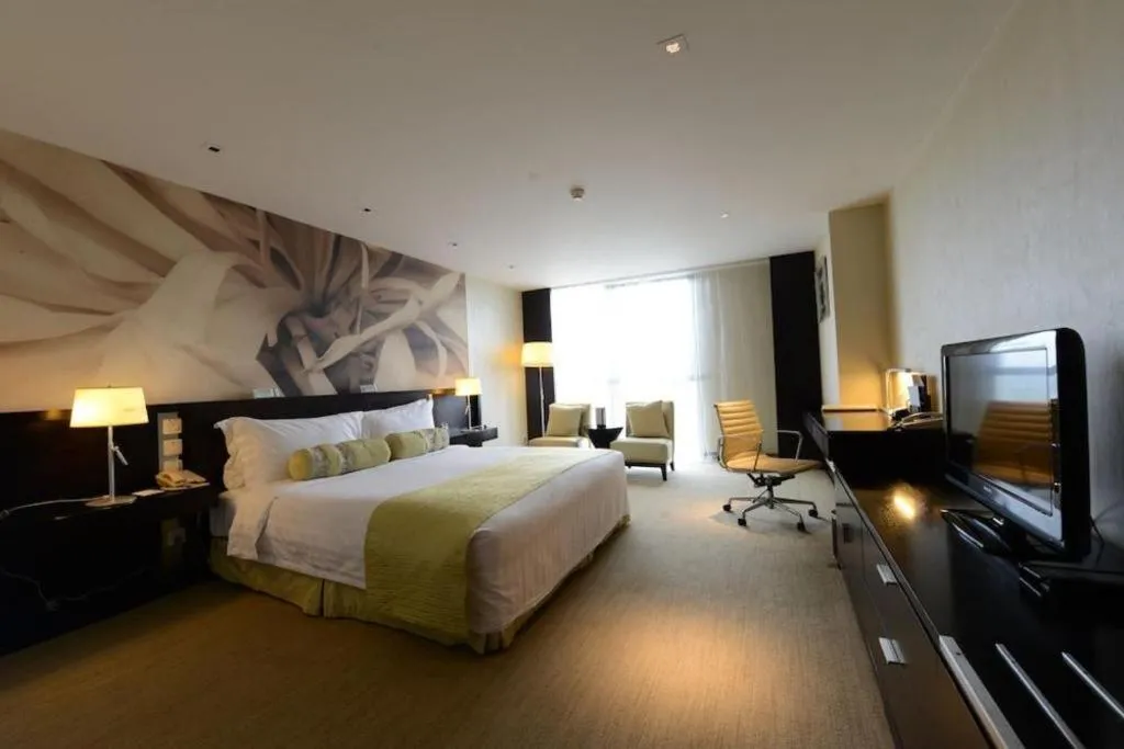 Bed in China National Convention Center Grand Hotel