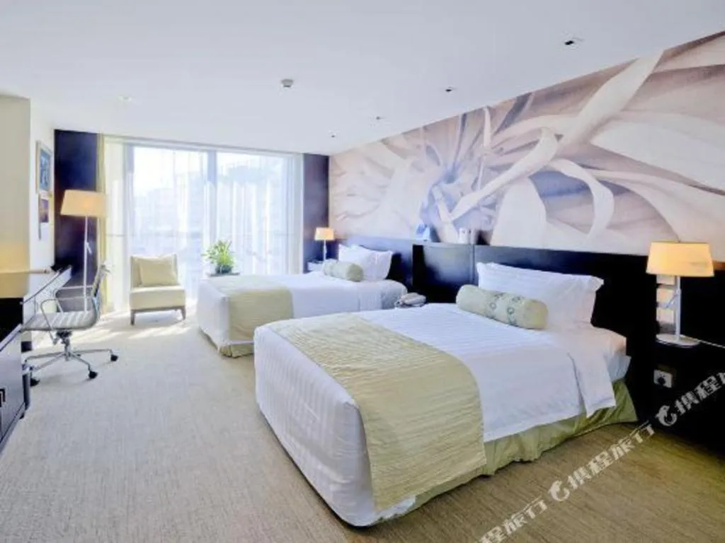 Bed in China National Convention Center Grand Hotel