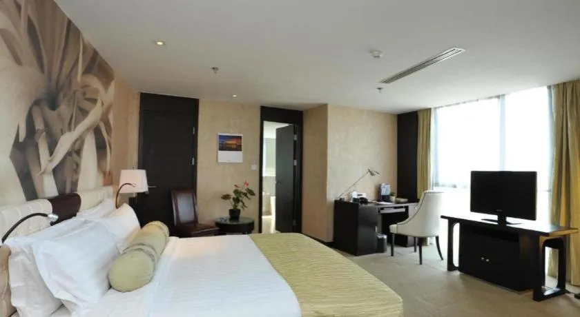 Bed in China National Convention Center Grand Hotel