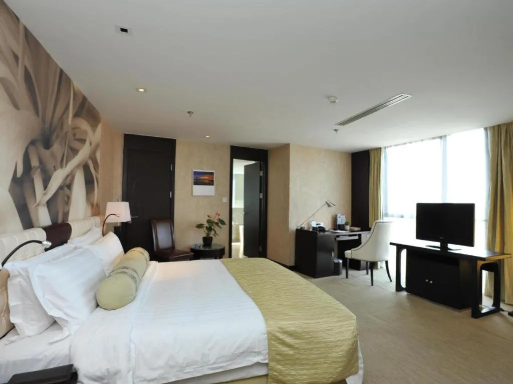 Bed in China National Convention Center Grand Hotel