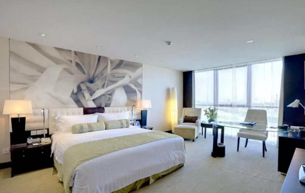 Bed in China National Convention Center Grand Hotel