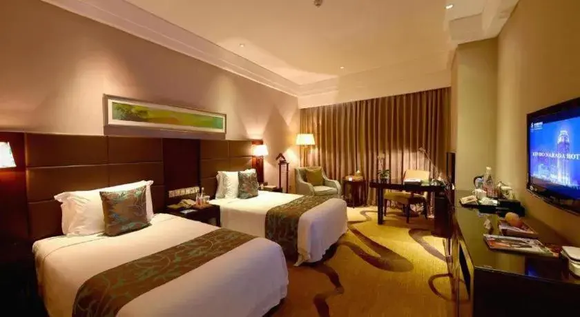 Bed in Kinho Narada Hotel Bed in Kinho Narada Hotel