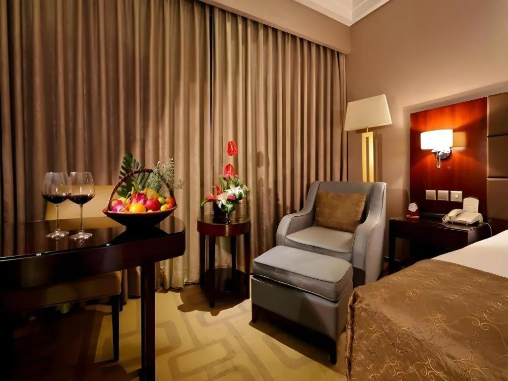 Bed in Kinho Narada Hotel