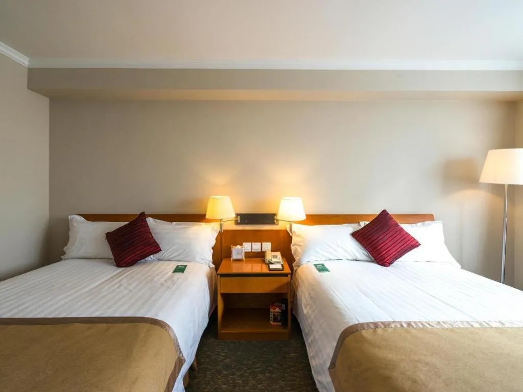 Bed in Jinglun Hotel