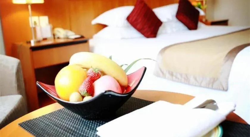 Bed in Jinglun Hotel