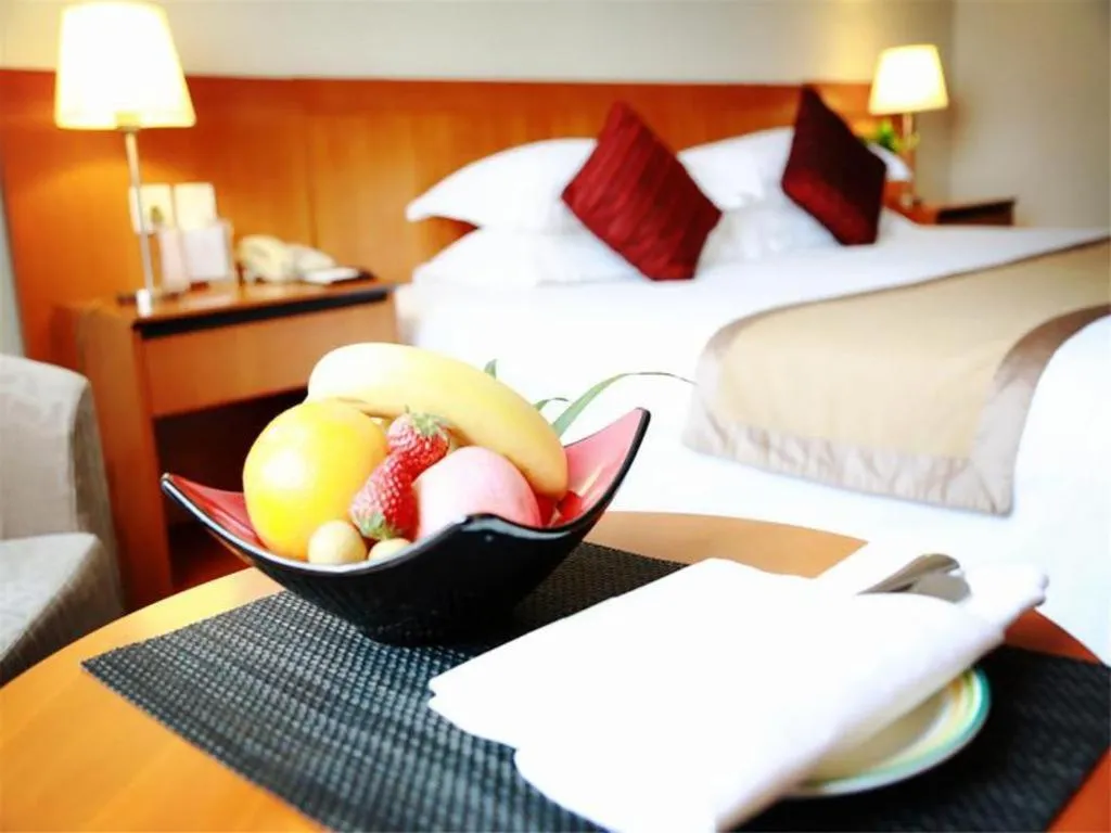 Bed in Jinglun Hotel