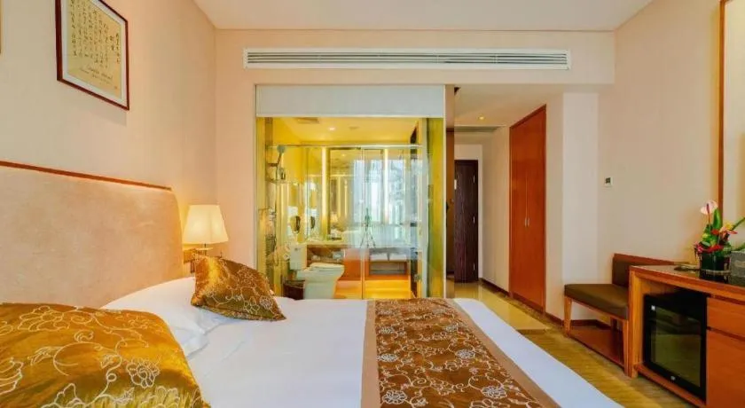 Bed in Expo Garden Hotel