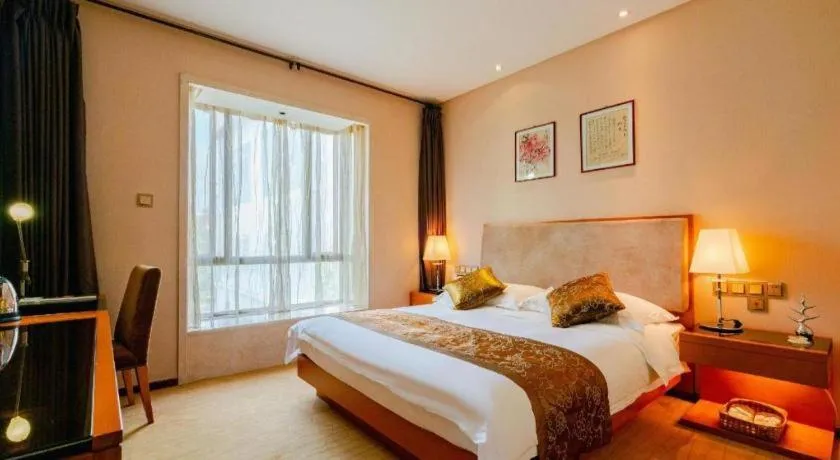 Bed in Expo Garden Hotel