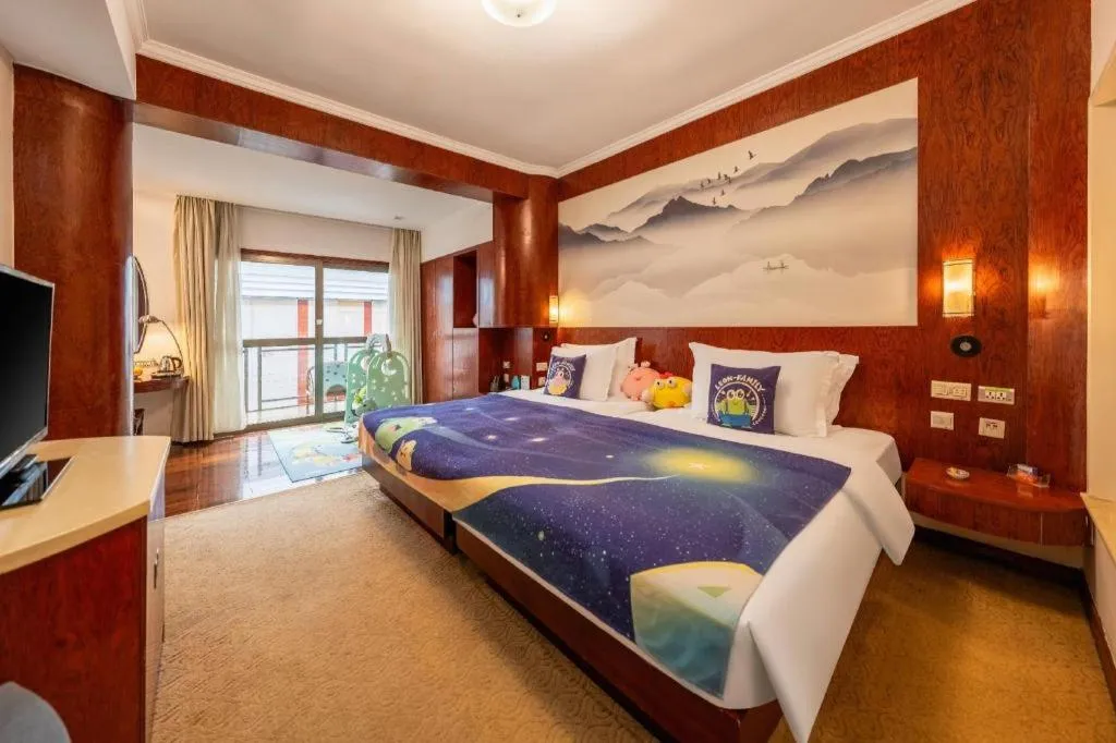 Bed in Expo Garden Hotel