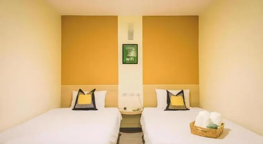 Bed in New Suanmali Hotel Bed in New Suanmali Hotel