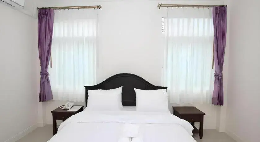 Bed in Ruen Maihom Riverside Cottage Bed in Ruen Maihom Riverside Cottage