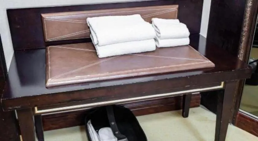 Bed in Qingdao Danube International Hotel