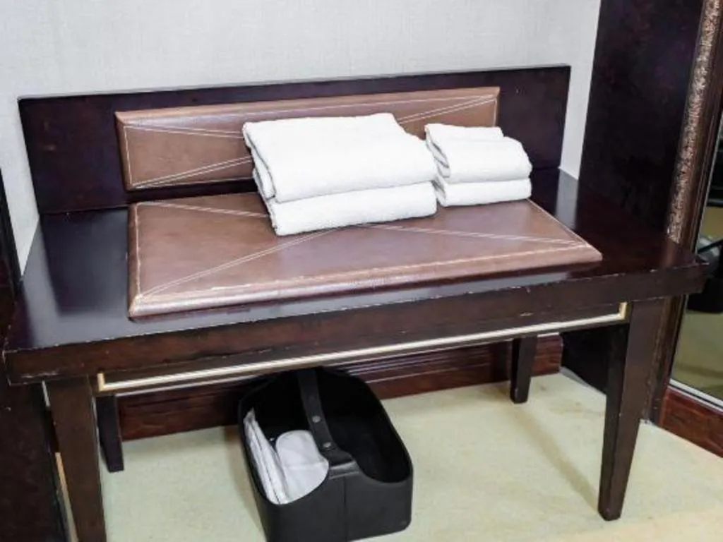 Bed in Qingdao Danube International Hotel